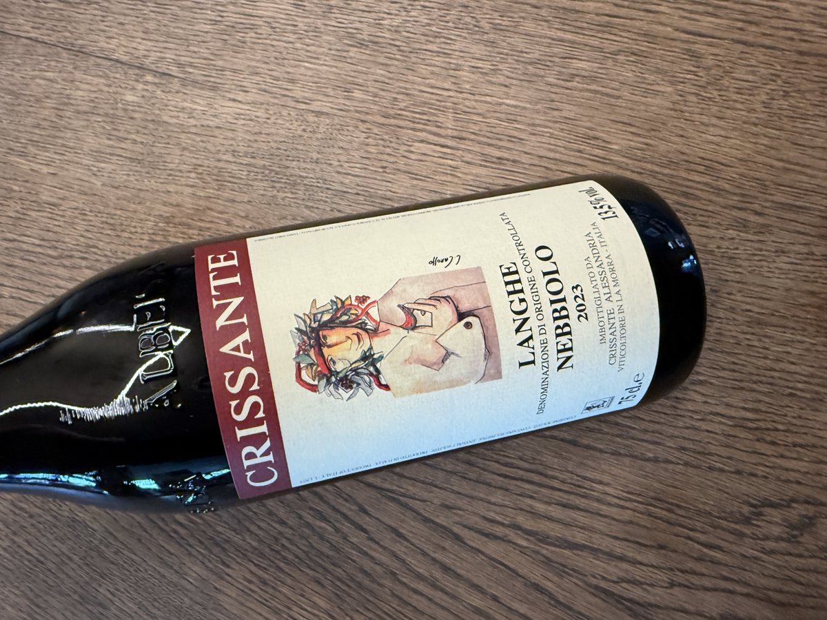 LANGHE NEBBIOLO 2023 DOCG 0.75L. 14.vol. Crissante La Morra